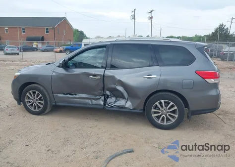 2016 Nissan Pathfinder Sv z USA, uszkodzony, nr VIN 5N1AR2MN0GC604535
